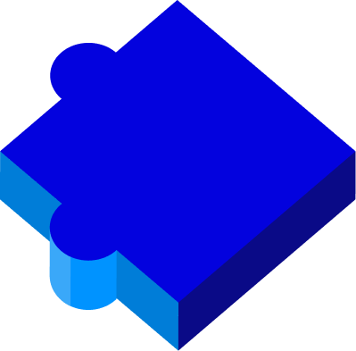blue puzzle piece